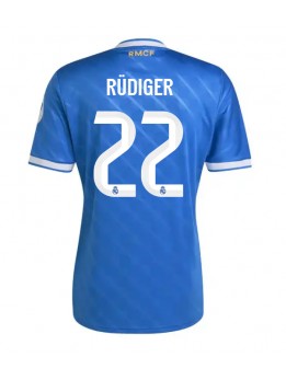 Real Madrid Antonio Rudiger #22 Replika Tredje Kläder 2025-26 Kortärmad